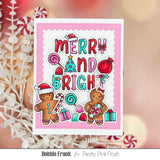 PRETTY PINK POSH:  Holiday Word Scenes | Stamp