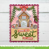 LAWN FAWN: Die & Template Bundle | Reveal Wheel Gingerbread House Drop Down