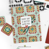 CONCORD & 9 th : Granny Squares Turnabout | Stamp & Die Bundle