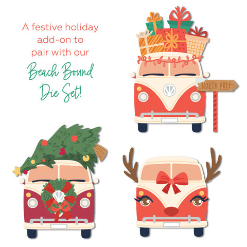 HONEY BEE STAMPS: Lovely Layers: Beach Bound Holiday Add-On | Honey Cuts