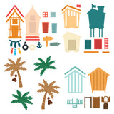 HONEY BEE STAMPS: Lovely Layers: Beach Houses | Honey Cuts