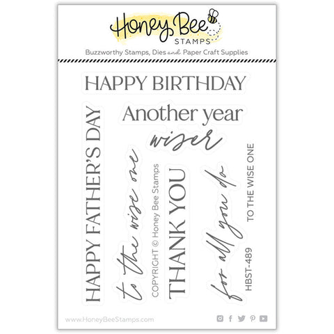 HONEY BEE STAMPS: To The Wise One | Stamp