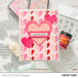 PRETTY PINK POSH:  Sentiment Strips | Valentine | Stamp