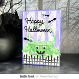 PRETTY PINK POSH: Spooky Trees Background | Stencil