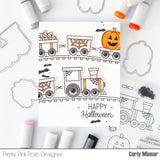 PRETTY PINK POSH:  Halloween Train | Stamp & Die Bundle