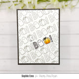 PRETTY PINK POSH: Halloween Word Scenes | Stamp & Die Bundle