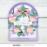 PRETTY PINK POSH: Die | Banner Greetings 4