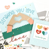 CONCORD & 9 th :  Hands Full Of Love | Stamp & Die Bundle