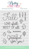 PRETTY PINK POSH: Stamp & Die Bundle | Happy Fall