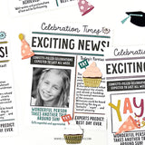 CONCORD & 9 th : Happy Headlines | Stamp and Die Bundle