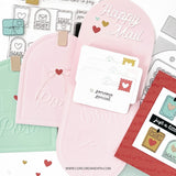 CONCORD & 9 th : Happy Mail | Stamp, Die & Embossing Folder Bundle