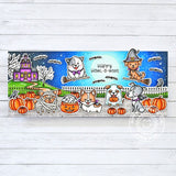 SUNNY STUDIO: Happy Howl-o-ween | Stamp & Die Bundle