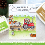 LAWN FAWN: Hay There, Hayrides! Mice Add-On | Stamp