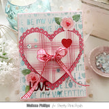 PRETTY PINK POSH: Love Words | Stencil