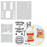 HERO ARTS: Snack Attack | Die, Stamp, & Stencil Bundle