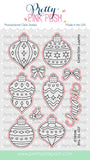 PRETTY PINK POSH: Holiday Ornaments | Stamp & Die Bundle