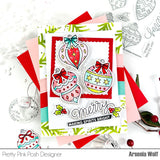 PRETTY PINK POSH: Holiday Ornaments | Stamp & Die Bundle