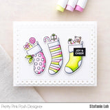 PRETTY PINK POSH:  Holiday Stockings | Stamp