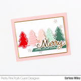 PRETTY PINK POSH:  Holiday Trees | Stamp