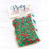 PRETTY PINK POSH:  Clay Confetti | Holly Berries
