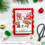 MAMA ELEPHANT: Holly's Reindeer | Stamp and Creative Cuts Bundle
