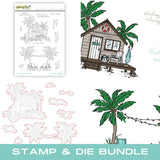 HONEY BEE STAMPS: Beach Please | Stamp & Die Bundle