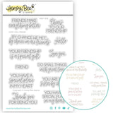 HONEY BEE STAMPS: Love You Friend | Stamp