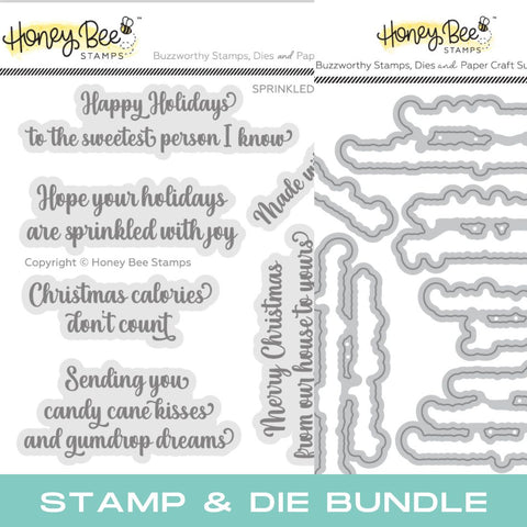 HONEY BEE STAMPS: Sprinkled With Joy | Stamp & Die Bundle [PRE-ORDER]