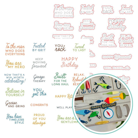 HONEY BEE STAMPS: Stamp & Die Bundle | Well Played Sir