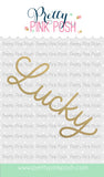 PRETTY PINK POSH: Lucky | Hot Foil Plate