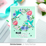PRETTY PINK POSH: Pierced Scallops Cover Plate | Die