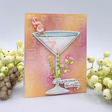 SPELLBINDERS: Classy Glasses | Press + Hot Foil Plate & Stencil Bundle