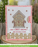 LAWN FAWN: Die & Template Bundle | Reveal Wheel Gingerbread House Drop Down