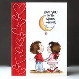 PENNY BLACK : Moon & Back | Stamp & Die Bundle