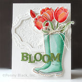 PENNY BLACK : Tulip In Blooms | Stamp & Die Bundle