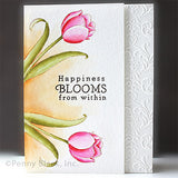 PENNY BLACK : Tulip In Blooms | Stamp & Die Bundle