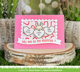 LAWN FAWN: Outline Hearts | Stencil