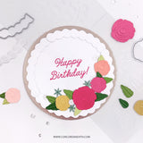 CONCORD & 9 th : Bundle Stamp, Embossing Folder & Die | Icing On The Cake