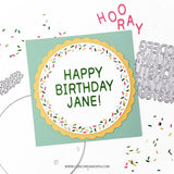 CONCORD & 9 th : Bundle Stamp, Embossing Folder & Die | Icing On The Cake