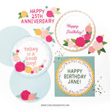 CONCORD & 9 th : Bundle Stamp, Embossing Folder & Die | Icing On The Cake