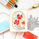 PINKFRESH STUDIO: Playful Petals | Layered Stencils