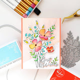 PINKFRESH STUDIO: Playful Petals | Layered Stencils