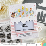 MAMA ELEPHANT: Counting Left | Stamp