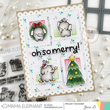 MAMA ELEPHANT: Elephant Cheer | Stamp and Creative Cuts Bundle