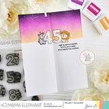 MAMA ELEPHANT: Counting Left | Stamp and Creative Cuts Bundle