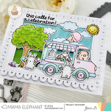 MAMA ELEPHANT: Little Agenda Ice Cream | Stamp and Creative Cuts Bundle