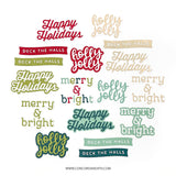 CONCORD & 9 th : Jolly Holiday Greetings | Die