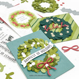 CONCORD & 9 th : Joyful Wreath | Stamp & Die Bundle