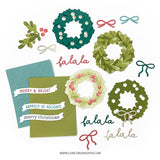 CONCORD & 9 th : Joyful Wreath | Stamp & Die Bundle