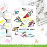 LAWN FAWN: Coloring Stencil | Just Plane Awesome